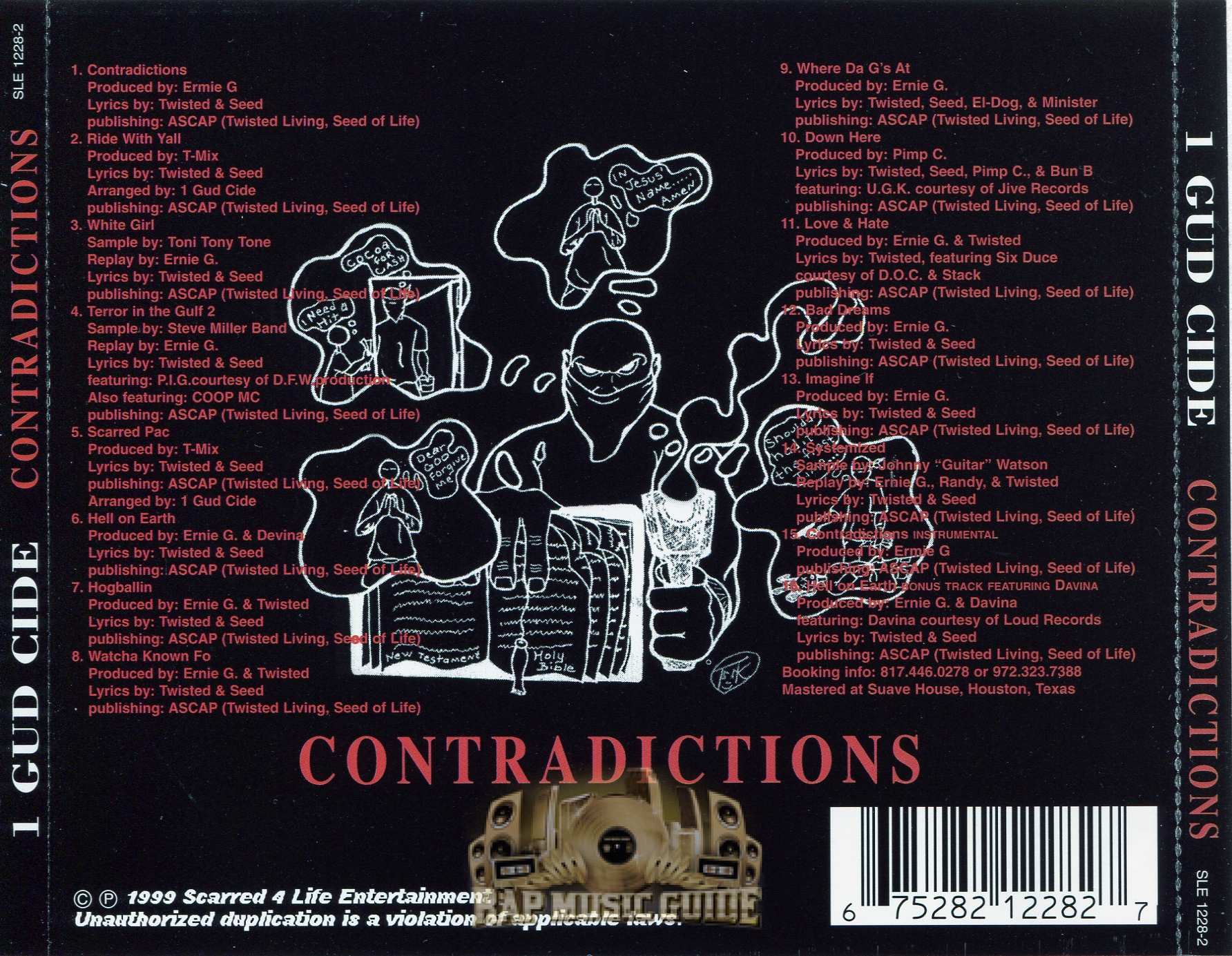 One Gud Cide - Contradictions: Re-Release. CD | Rap Music Guide